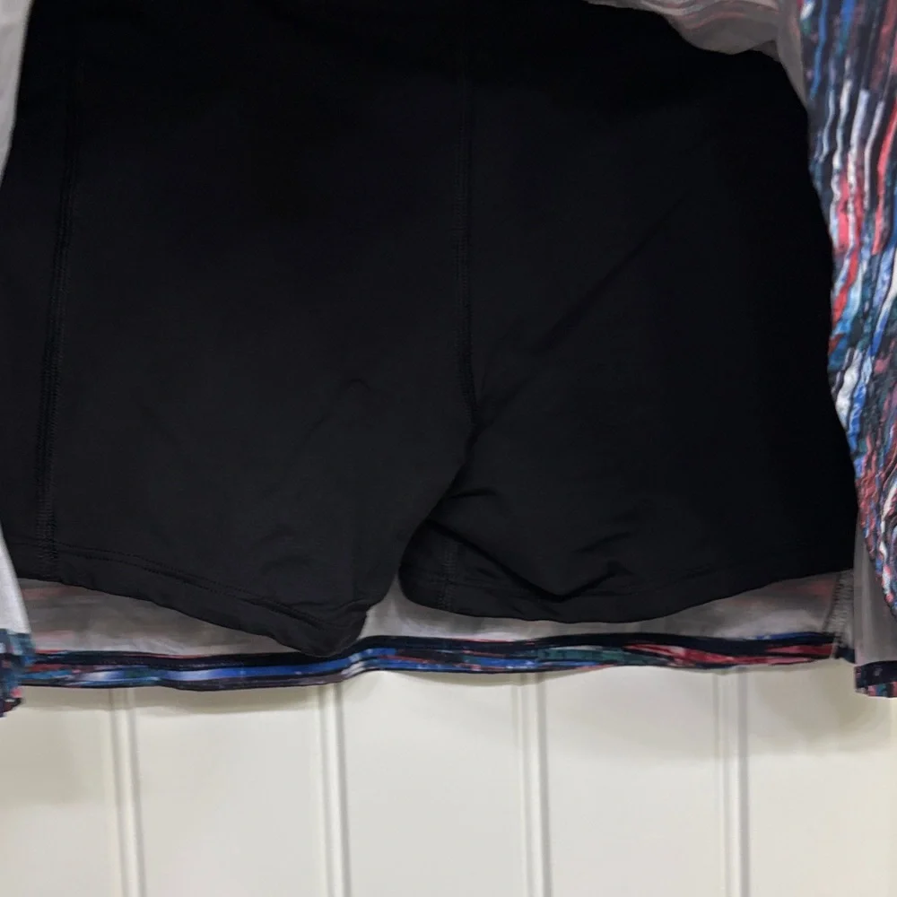 Lululemon Play Off the Pleats Hinshu Alpine Multicolor Striped Women's Skirt Sko